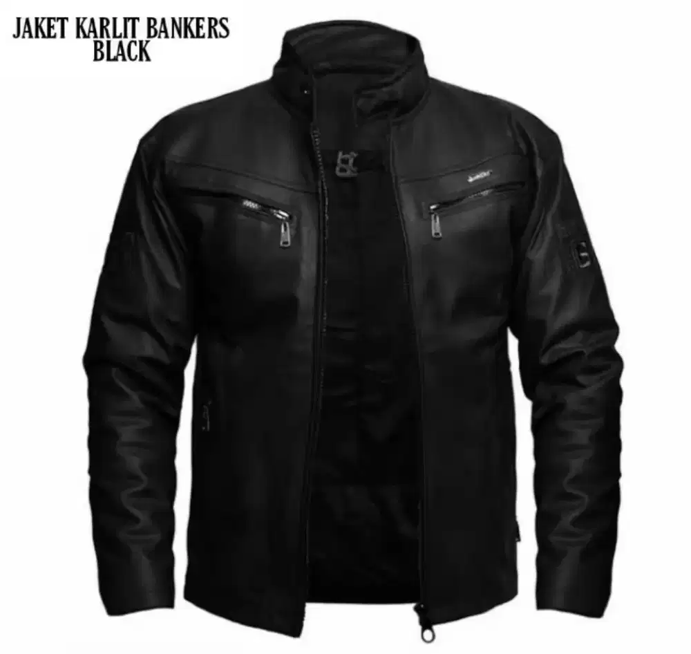 Jaket Karlit Bangkers Motor Pria L XL XXL Bisa COD
