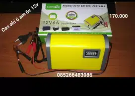 Cas aki sunpro 6 ampere  12volt