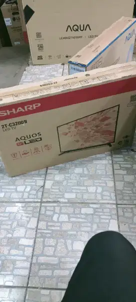 LED TV SHARP DIGITAL 32IN BARANG BARU GARANSI RESMI