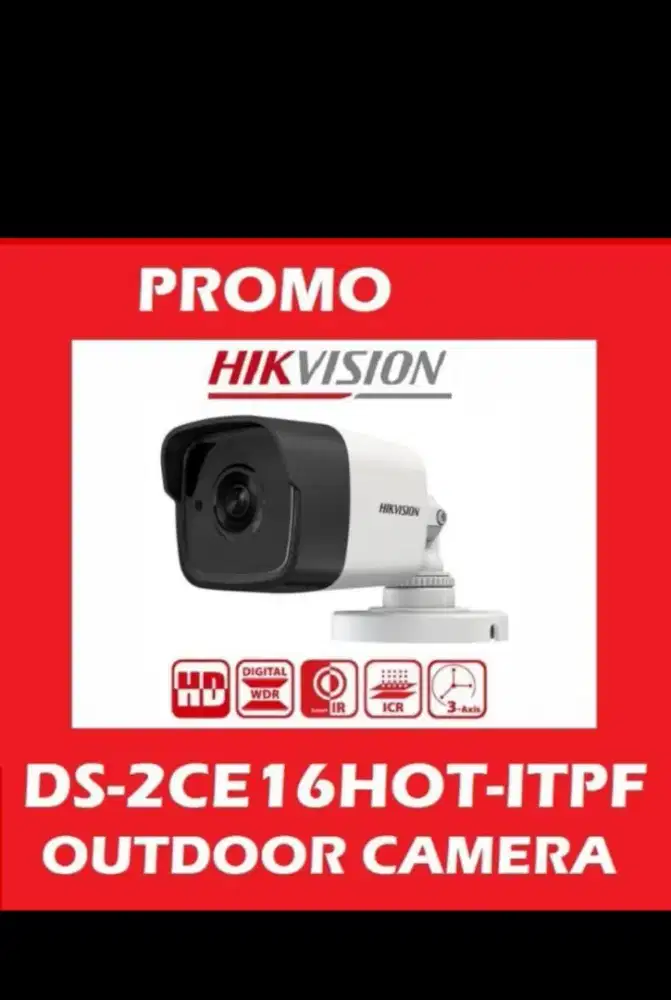 Pasang cctv hikvision garansi setahun