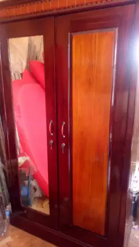 Lemari pintu 2 jati