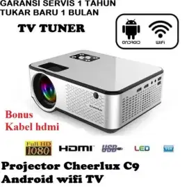 Proyektor cheerlux c9 android