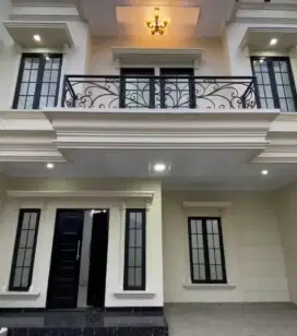 Kusen aluminium, pintu baja, railing balkon kaca, jendela aluminium