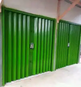 Rolling door polding gate one sheet