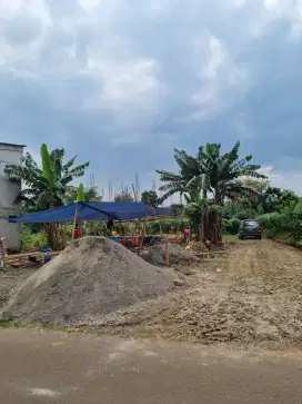 Batu belah kali split makadam sirtu sirdam pasir pasang cor bangka