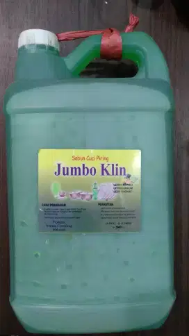 sabun cuci piring JUMBO KLIN jerigen