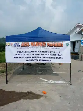 Tenda matic, tenda lipat, tenda praktis