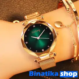 Jam Tangan Wanita / GOGOEY Magnetik Tanpa Angka