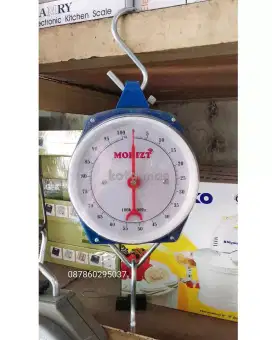 Timbangan Jarum Gantung Manual 100kg Morizt Bagus Baru Murah