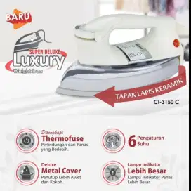 Setrika cosmos CI 3150 C setrika berat 3 kg