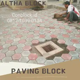 Pabrik Paving Block Grass Block Kanstin Konblok Conblock aspal rumput
