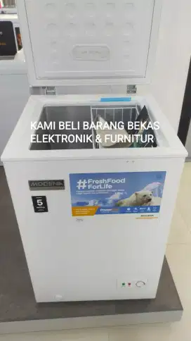 Saya terima Freezer dan kulkas bekasmu