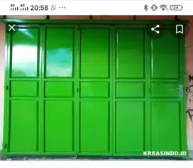 Pintu lipat minimalis