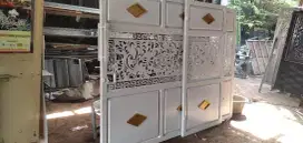 Pintu dorong laser catinng