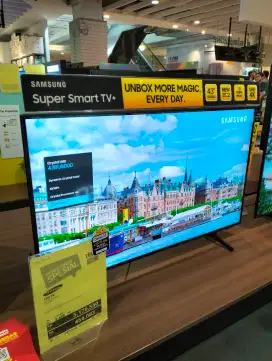 Samsung Led Tv 43 inch BU8000 Bisa Dicicil Tanpa Dp