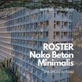 Pusat Segala Jenis ROSTER BETON