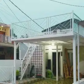 Kanopi balkon kanopi iwf kanopi solarflat mezzanine