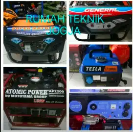 (RUMAH TEKNIK JOGJA)Aneka generator listrik berbagai ukuran