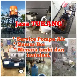 Jasa sumur bor dan service mesin air