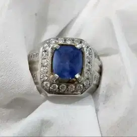 Natural Blue Sapphire 2,75 Ct Similar Royal Blue Srilanka Sertipikat