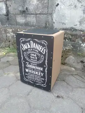 Cajon jack daniel motif