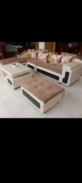 Sofa Rolling/Sofa Sudut/Sofa L/Sofa Selonjor