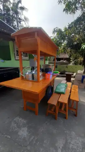 Gerobak Angkringan paket lengkap COD PROMO