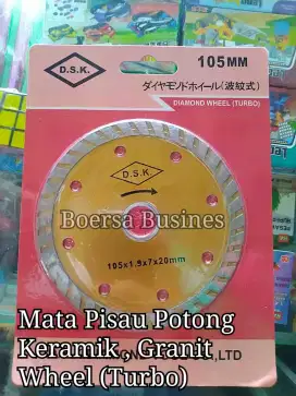 Mata Pisau Pemotong Keramik Granit kaca Turbo ( Tidak Bisa Cod/Kirim)