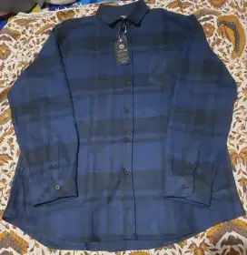 Kemeja Flannel Lengan Panjang