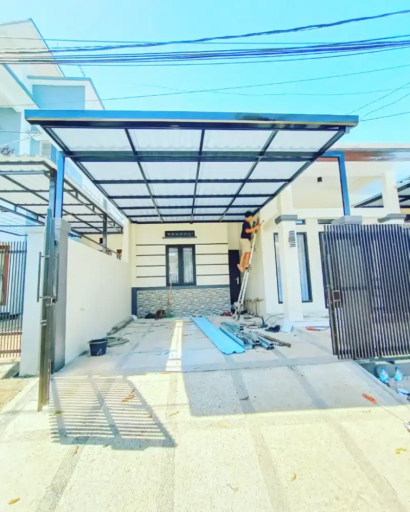 Kanopi Alderon dobel layer, Canopy tahan lama