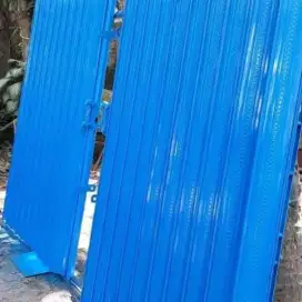 Folding gate rolling door
