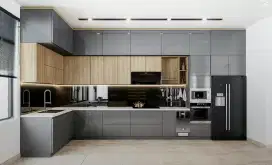 Kitchen set kabinet dapur minimalis HPL