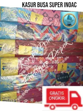 Kasur Busa Super Inoac 180x200 Garansi 5 tahun 1.100.000 BONUS BANTAL