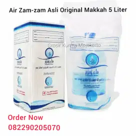 Air Zam-zam Asli Original Makkah 5 Liter