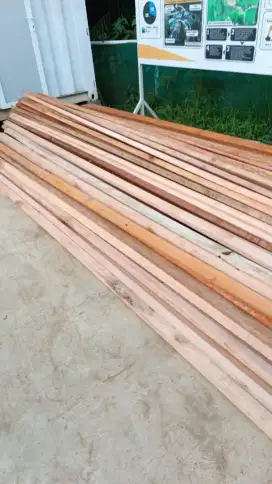 Bahan Bangunan Kayu Bata Pasir Besi Split Semen Baja Ringan Spandek