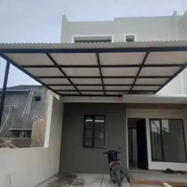 Kanopi alderon murah. Kanopy carport rumah #939