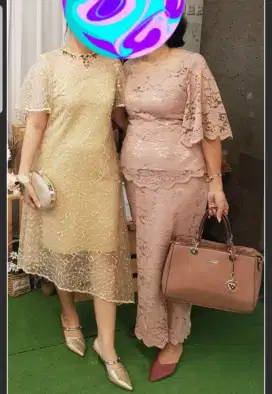 Dress Brukat Gold 1