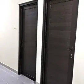 Pintu upvc Hitam swing