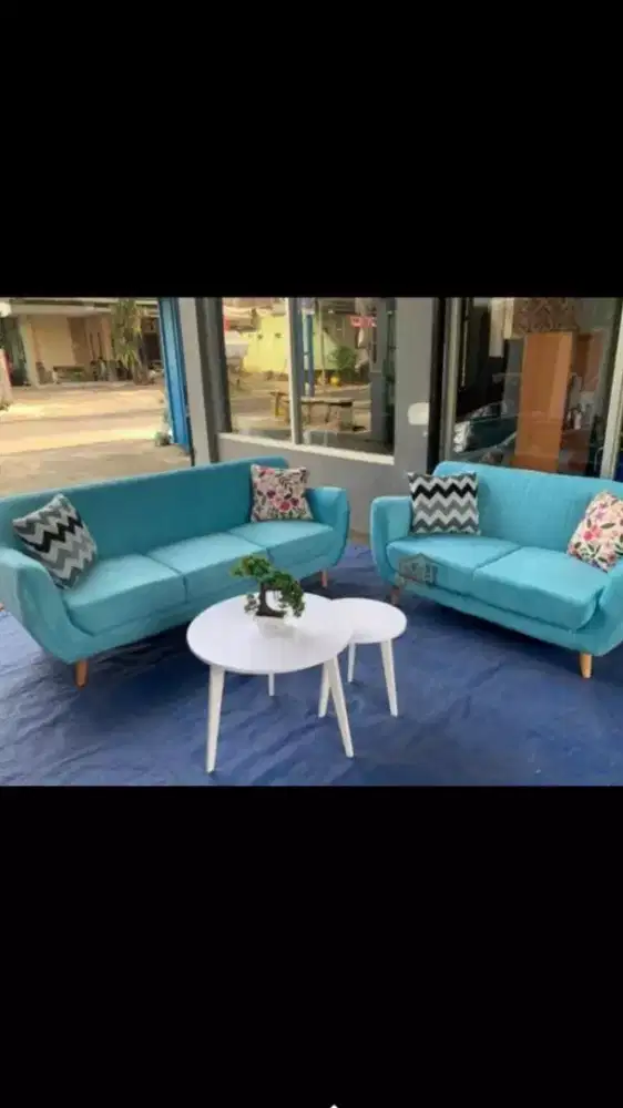 Sofa Retro 3.2 + meja