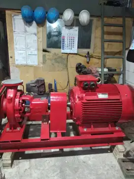 Pompa hydrant murah (diesel electric fire hydrant pump)