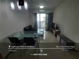 Disewakan Apartement Thamrin Residence 2BR, Full Furnished View GI