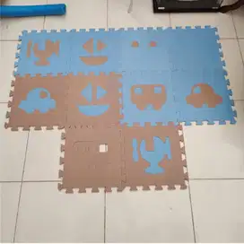 EVA Puzzle Mat / Matras Anak 10 pcs ( Ada yang bagian hilang)