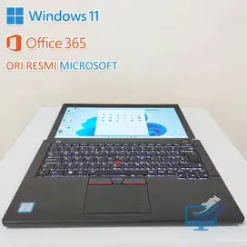 Lenovo Thinkpad X260 i7 6500u Layar IPS FHD Backlight Win 11 Ori New