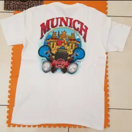 Kaos HRC (Hard Rock Cafe) MUNICH Original dari Jerman UkuranDewasa M