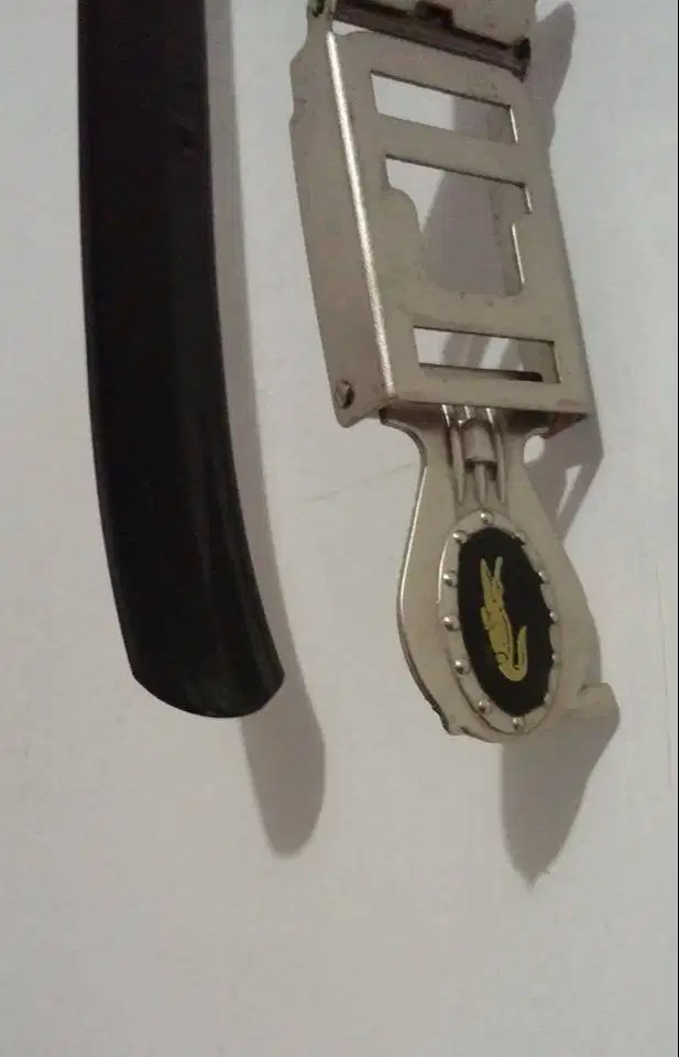 COD Wts Belt Premium Crocodile Gesper leather black || Ongkirr2-free