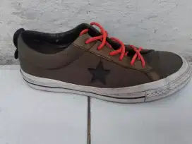 Sepatu Converse One Star Army Military