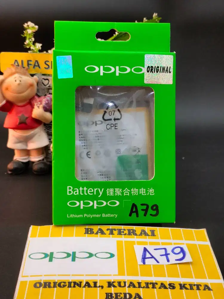 Baterai Oppo A76 Oppo A96 BLP885 Baterai Oppo A79 BLP647 Original Grs
