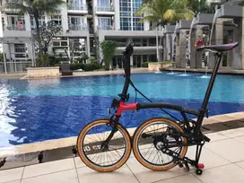 Brompton CHPT3 V2 tahun 2019 like new (rare collector item)