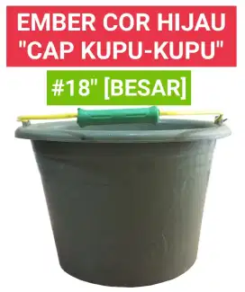 EMBER COR HIJAU KUPU-KUPU #18 BESAR