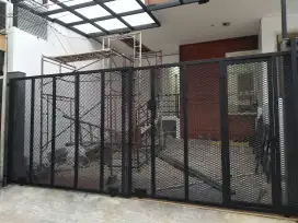 Pagar espanda minimalis